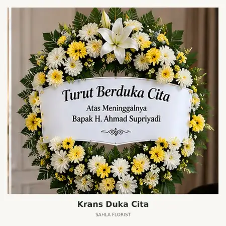 Krans Bunga Duka Sei Beduk